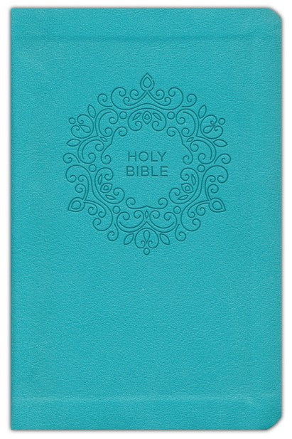 NKJV Value Compact Thinline Bible Turquoise Leathersoft