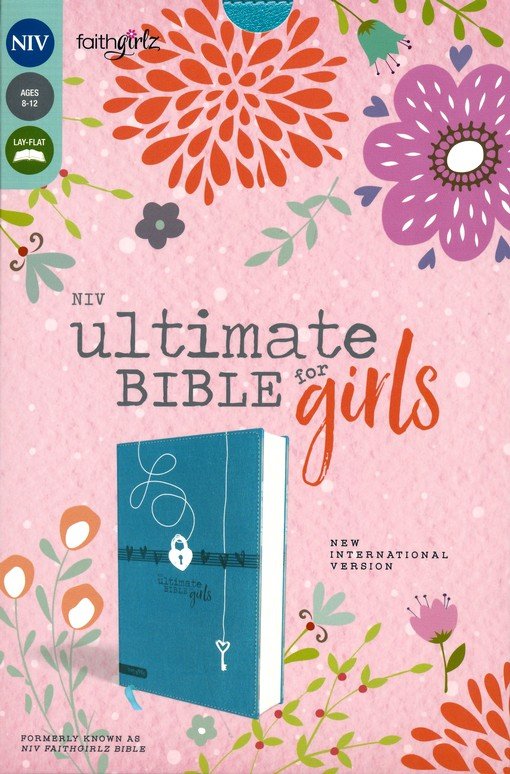 NIV Ultimate Bible for Girls Teal Leathersoft