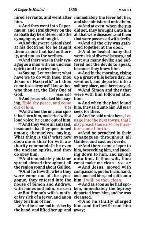 KJV Kids Bible Peach LeatherTouch