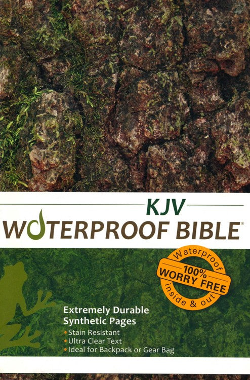 KJV Waterproof Bible Camouflage Cover