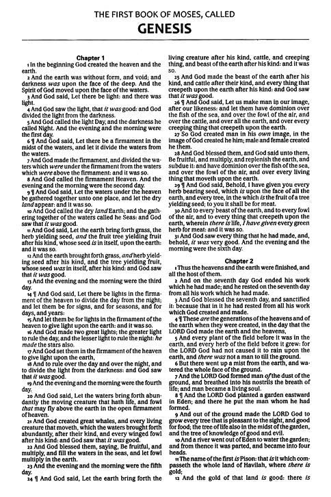 KJV Waterproof Bible Camouflage Cover