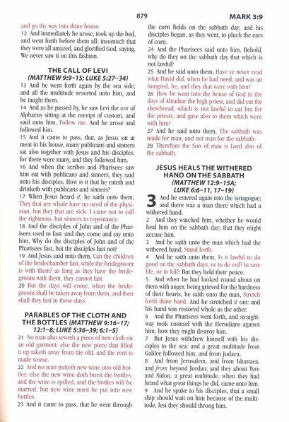 KJV Kept in My Heart Bible (Boy Cover) Blue Woodland HB