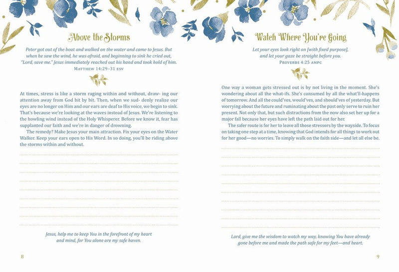 Stress Less, Pray More Devotional Journal