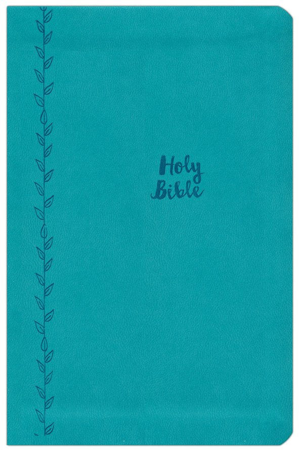 KJV Large Print Thinline Value Bible Teal Leathersoft