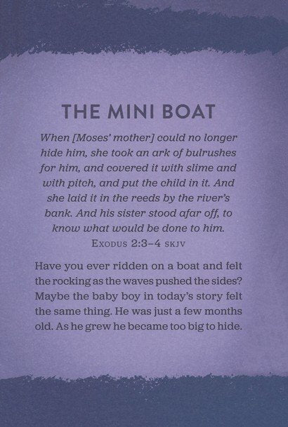 Moses & Me: Devotions for Boys