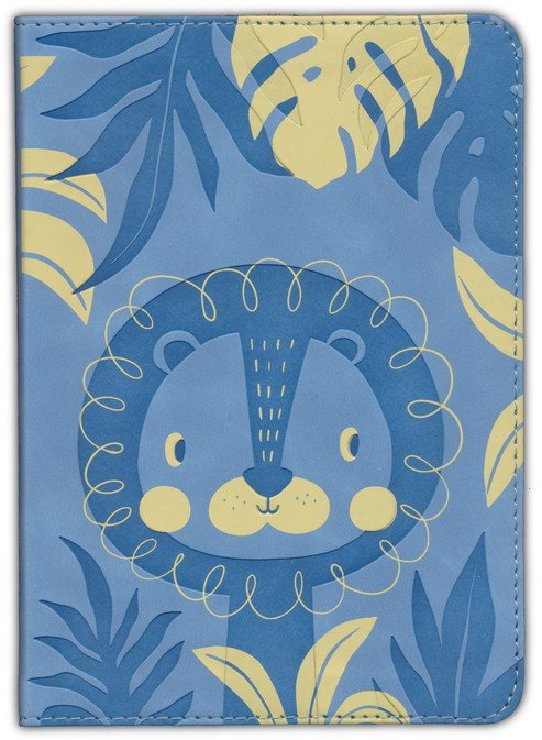 My First Real Bible KJV Blue soft leather-look