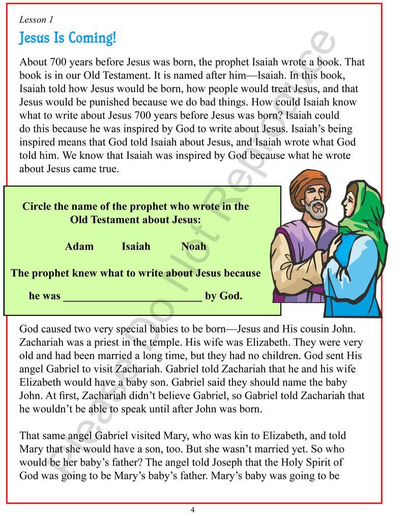 Stop, Look, & Listen - Life of Christ