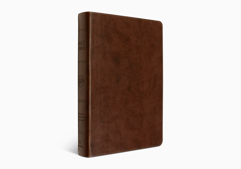 ESV Wide Margin Reference Bible Brown TruTone (top, due 3/22/26)