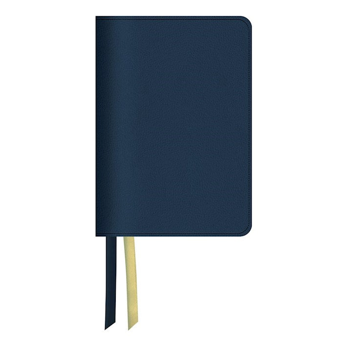 Legacy Standard Portable Paragraph Reference Bible, Blue Faux Leather