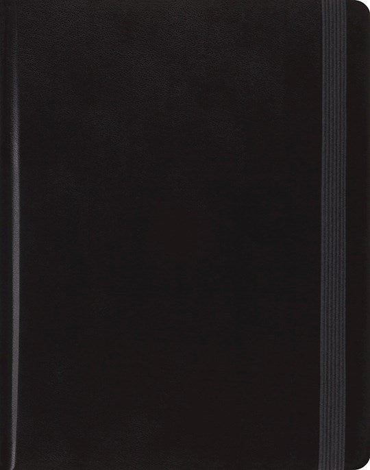 ESV Red Letter Edition Single Column Journaling Bible Black HB