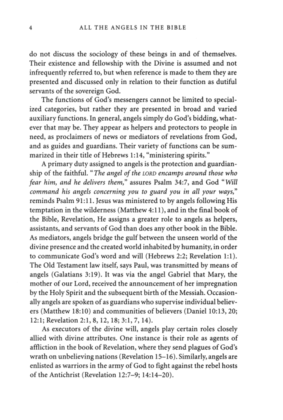 All the Angels in the Bible