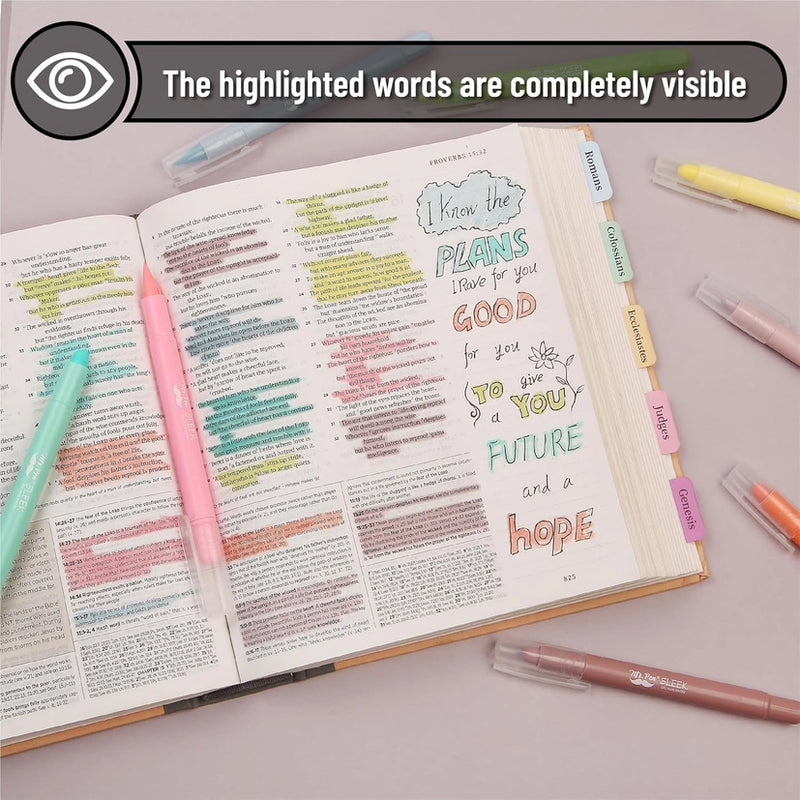 Mr. Pen Gel Highlighter Set Assorted Colors
