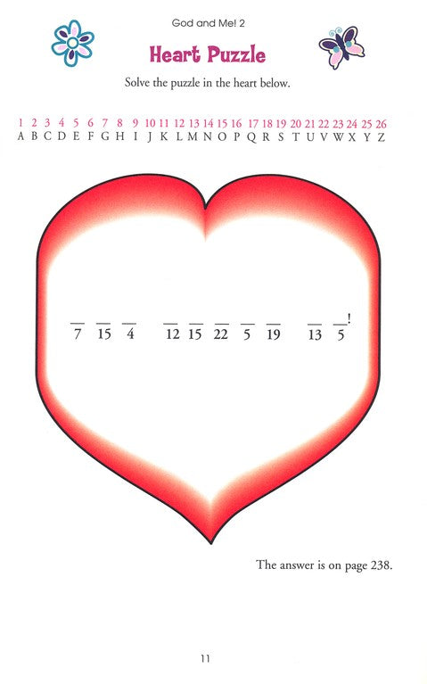 God and Me! V. 2 Devotions for Girls  Ages 6-9