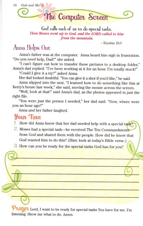 God and Me! V. 3 Devotions for Girls Ages 10-12