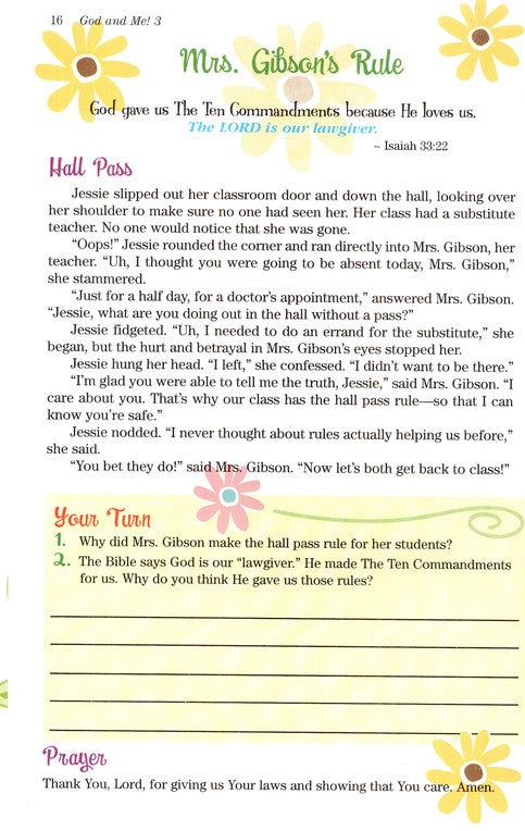 God and Me! V. 3 Devotions for Girls Ages 10-12