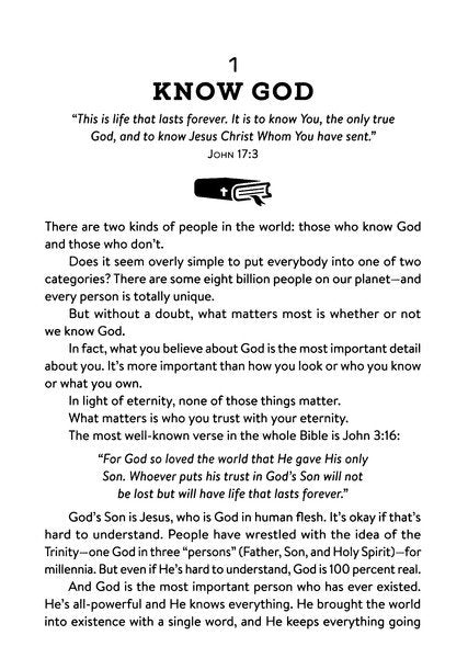 Know Your Bible Devotions for Teen Guys