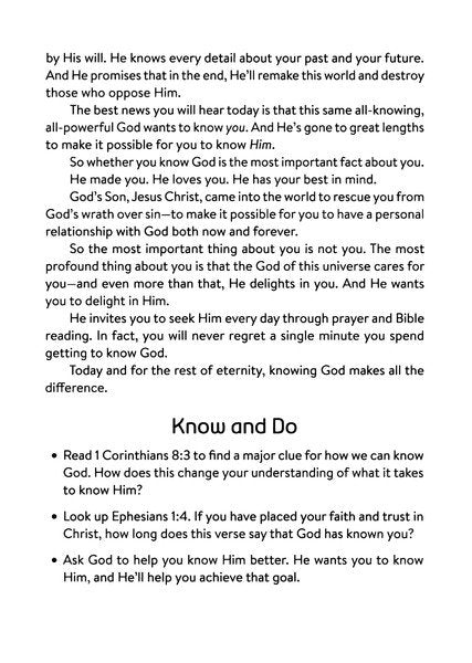 Know Your Bible Devotions for Teen Guys