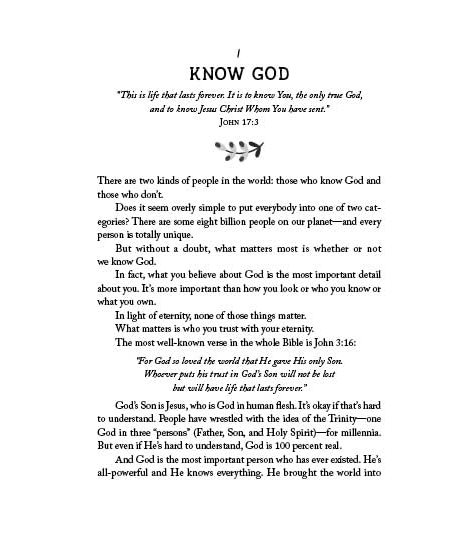 Know Your Bible Devotions fo Teen Girls