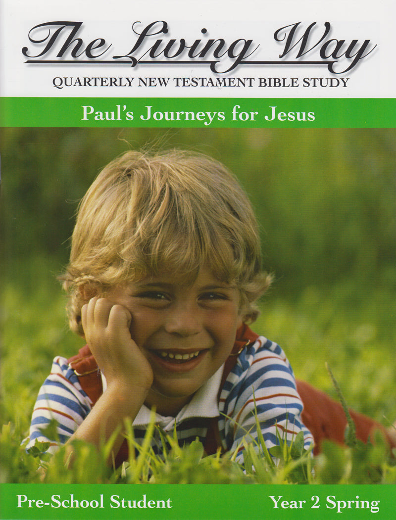 Preschool 2:3 - Paul's Journeys for Jesus
