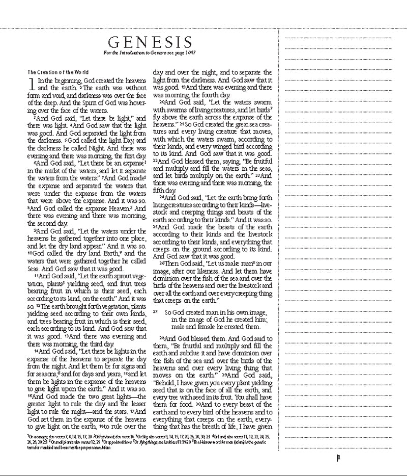 ESV Journaling Bible, Red Letter Brown/Tan Trutone