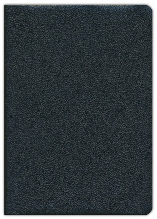 NASB 2020 Wide Margin Reference Bible, Black Genuine Leather