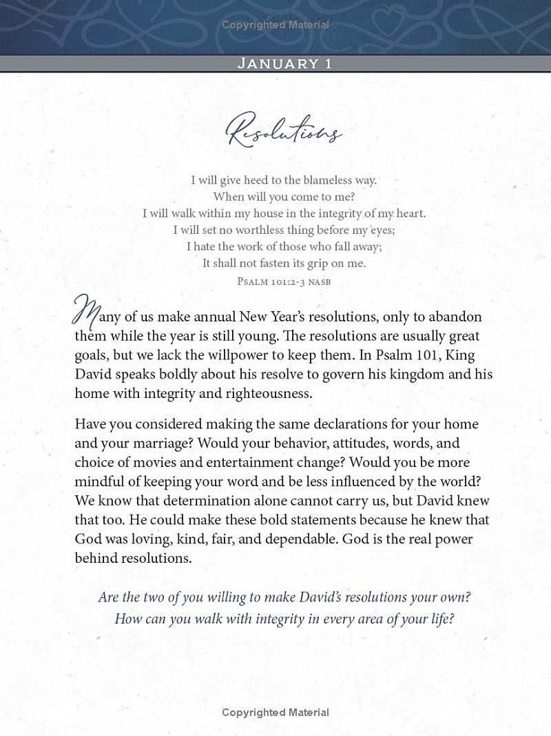 Daily Strength for Couples: 365-Day Devotional