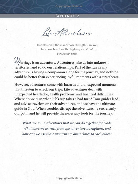 Daily Strength for Couples: 365-Day Devotional