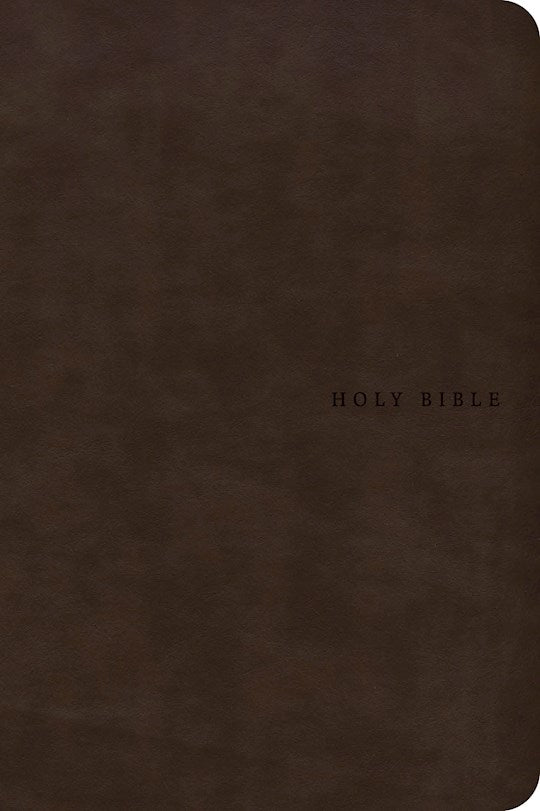 NASB Super Giant Print Reference Bible Value Edition Brown Leathertouch