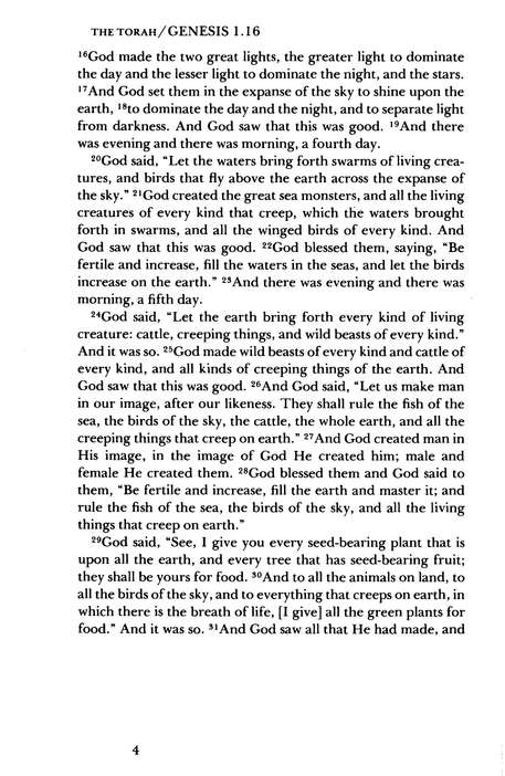 The Torah: The Five Books of Moses