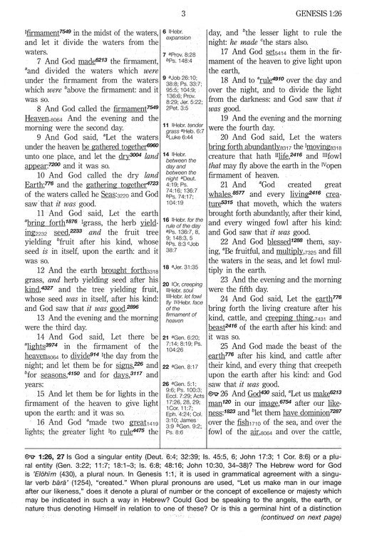 KJV Hebrew-Greek Key Word Bible Burgundy Bonded Leather Indexed