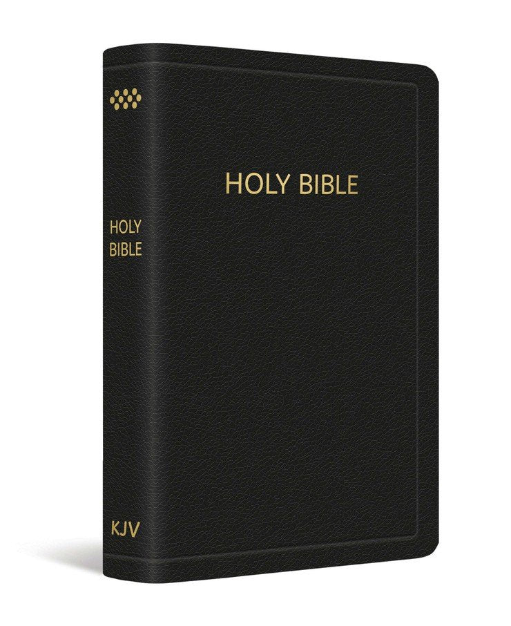 KJV Deluxe Gift Bible Black Imitation Leather
