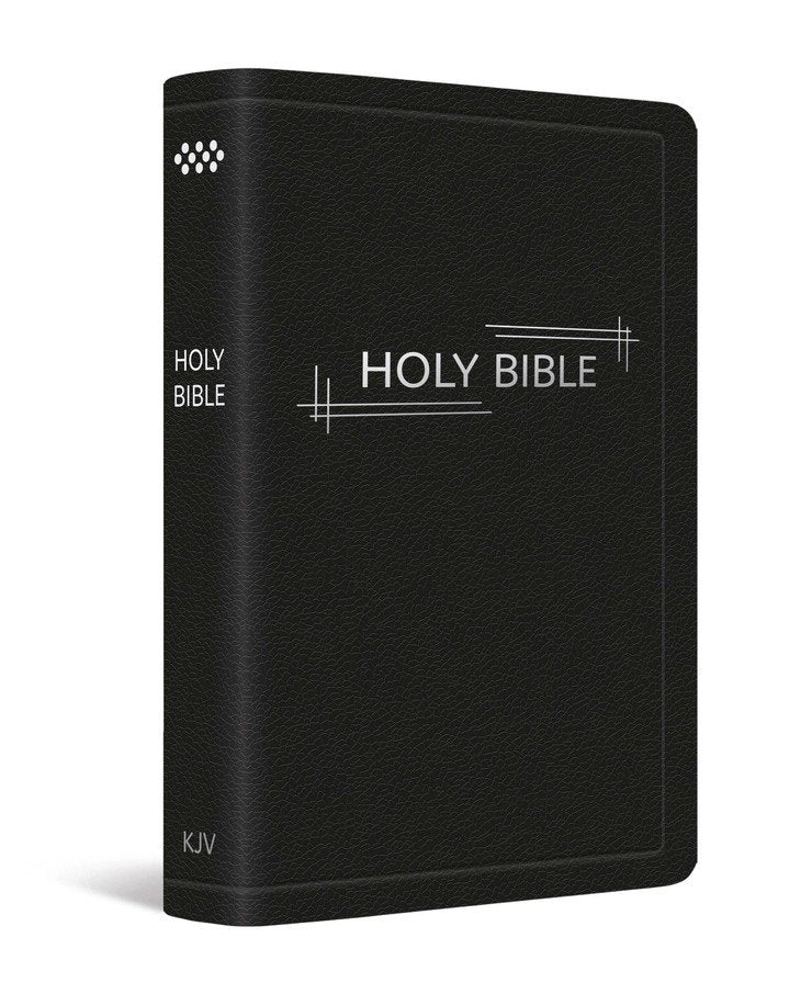 KJV Deluxe Gift Bible Black Luxury Faux leather
