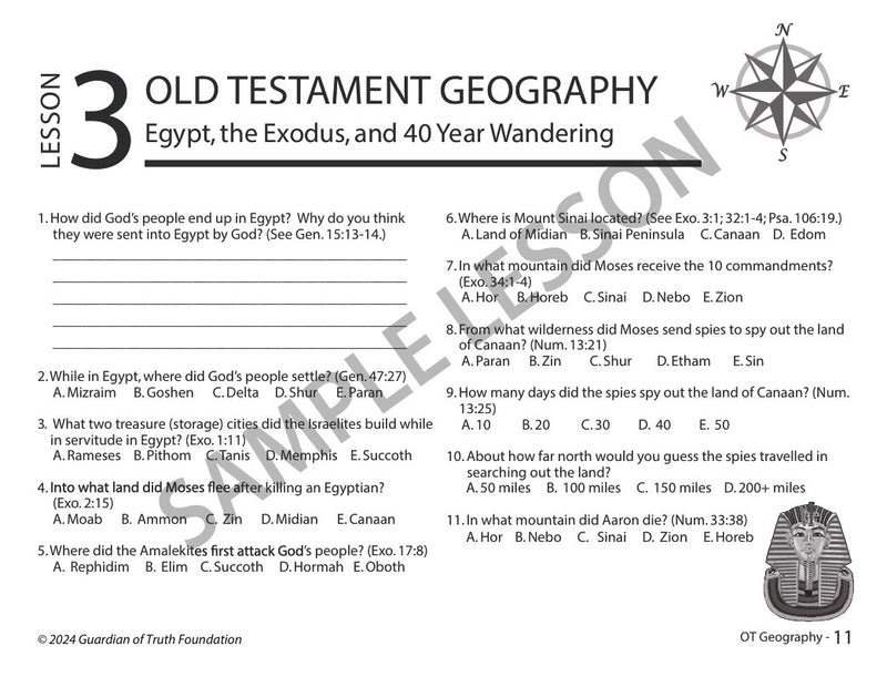 Old Testament Geography