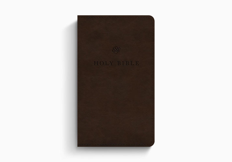 ESV Premium Church Bible Brown TruTone