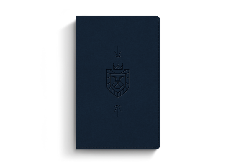 ESV Kid's Bible, Dark Blue Trutone, Lion of Judah Design