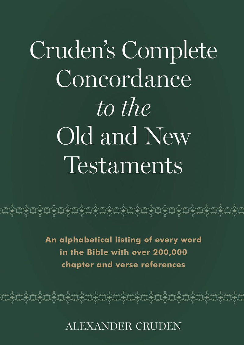 Cruden's Complete Concordance (Hendrickson)