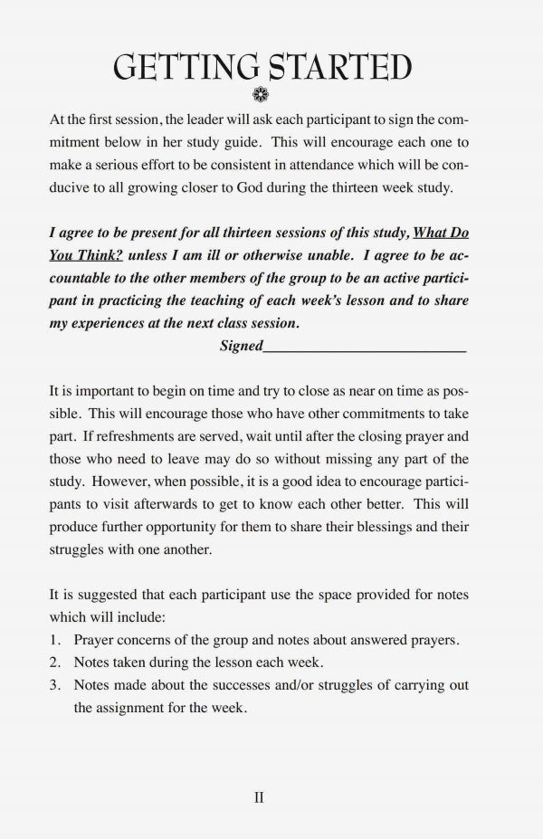 What Do You Think? - A Study of Philippians 4