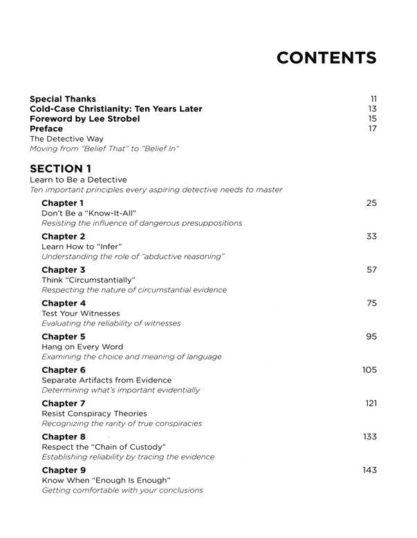 Cold-Case Christianity: A Homicide Detective Investigates the Claims of the Gospels Updated & Expanded