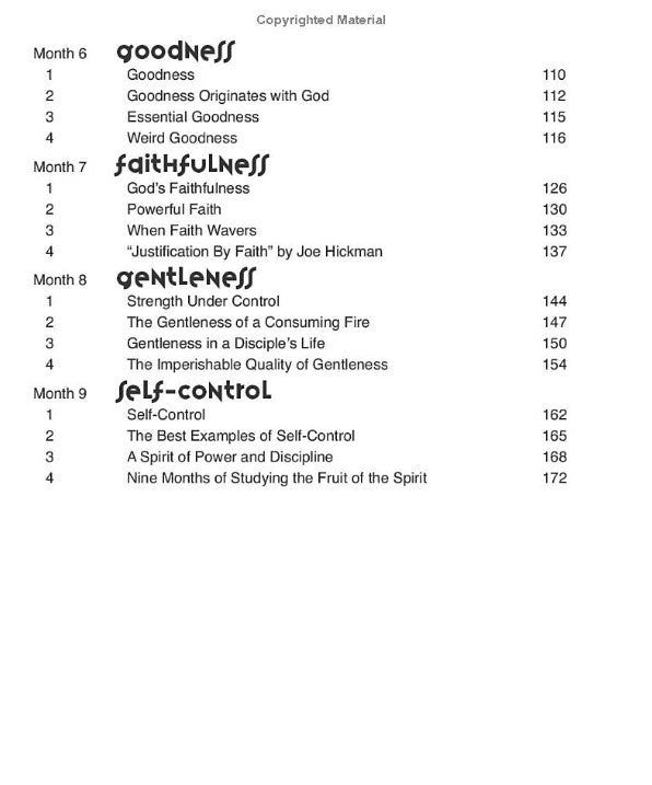 The Fruit of the Spirit: A Bible Study for Women