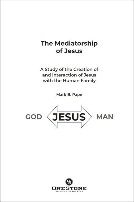 The Mediatorship of Jesus Single User PDF