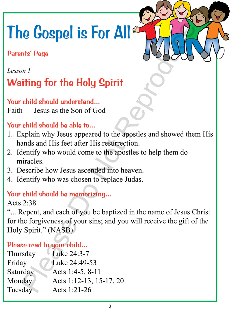 The Gospel Is For All - Acts