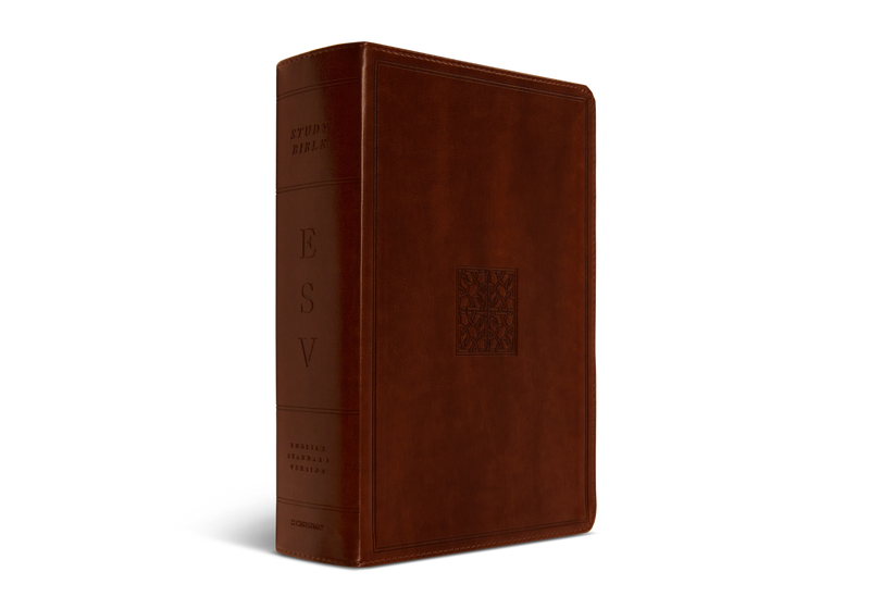 ESV Study Bible - Walnut TruTone