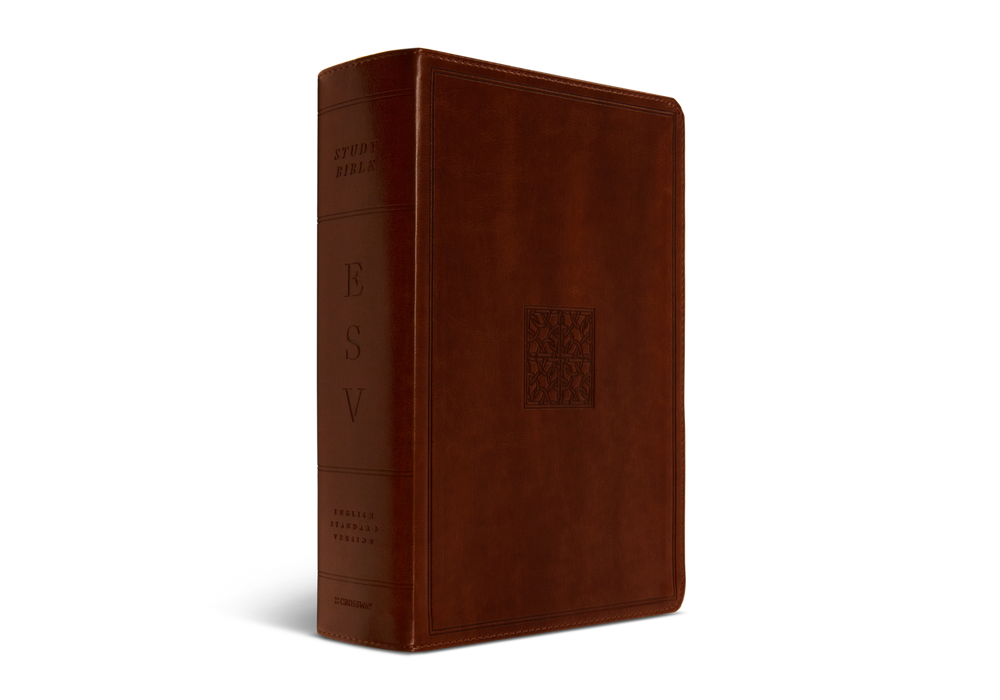 ESV Study Bible - Walnut TruTone