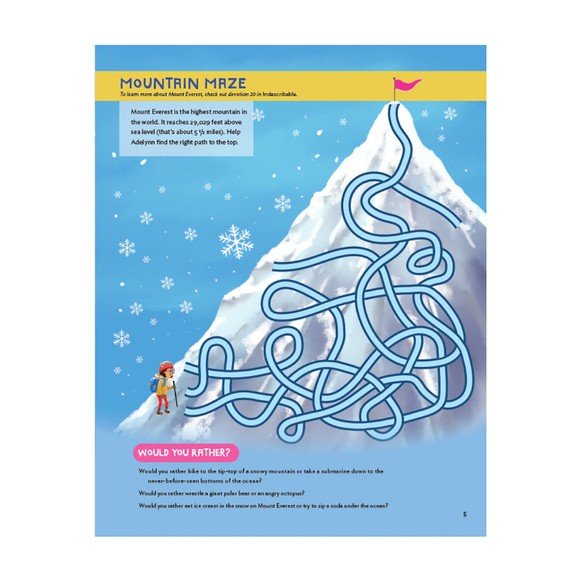 Indescribable Activity Book for Kids