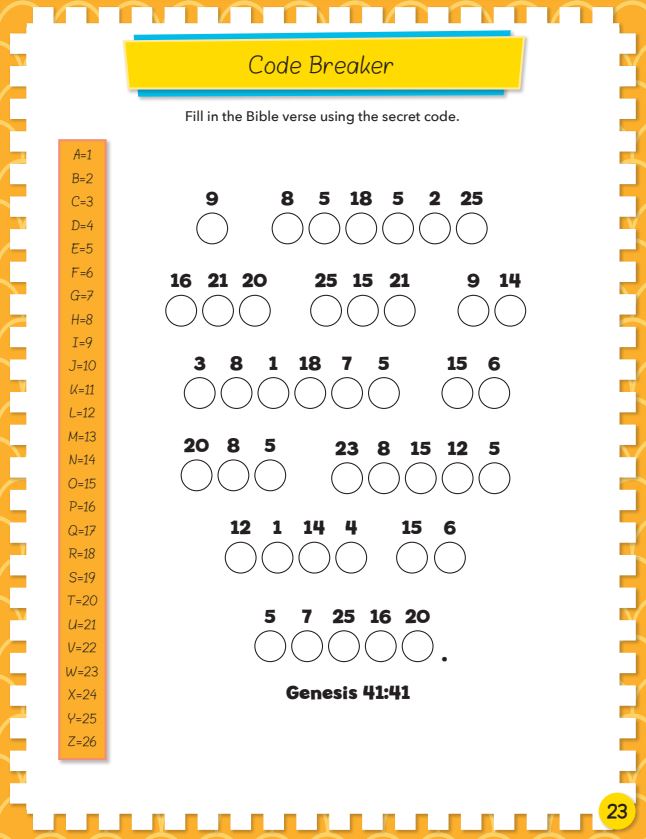 School Kids Best Story and Activity Bible