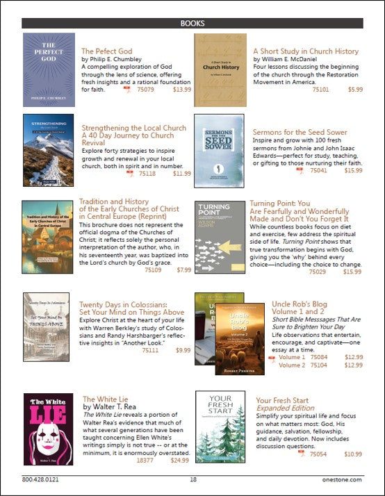 One Stone Catalog (FREE PDF)