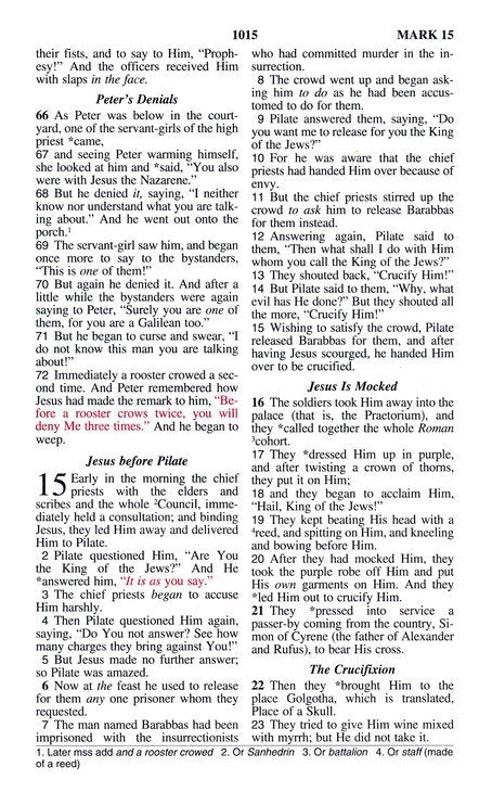 NASB 1995 Children's Edition Hardback