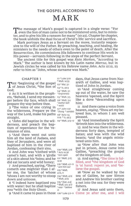 KJV Giant Print Reference Bible Black Bonded Indexed