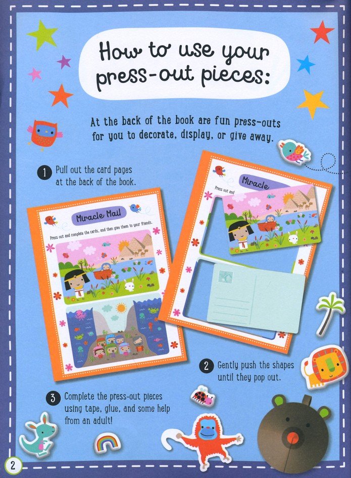 Noah's Ark & Other Bible Stories Sticker Activity Book