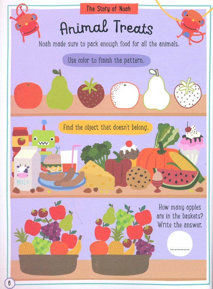 Noah's Ark & Other Bible Stories Sticker Activity Book